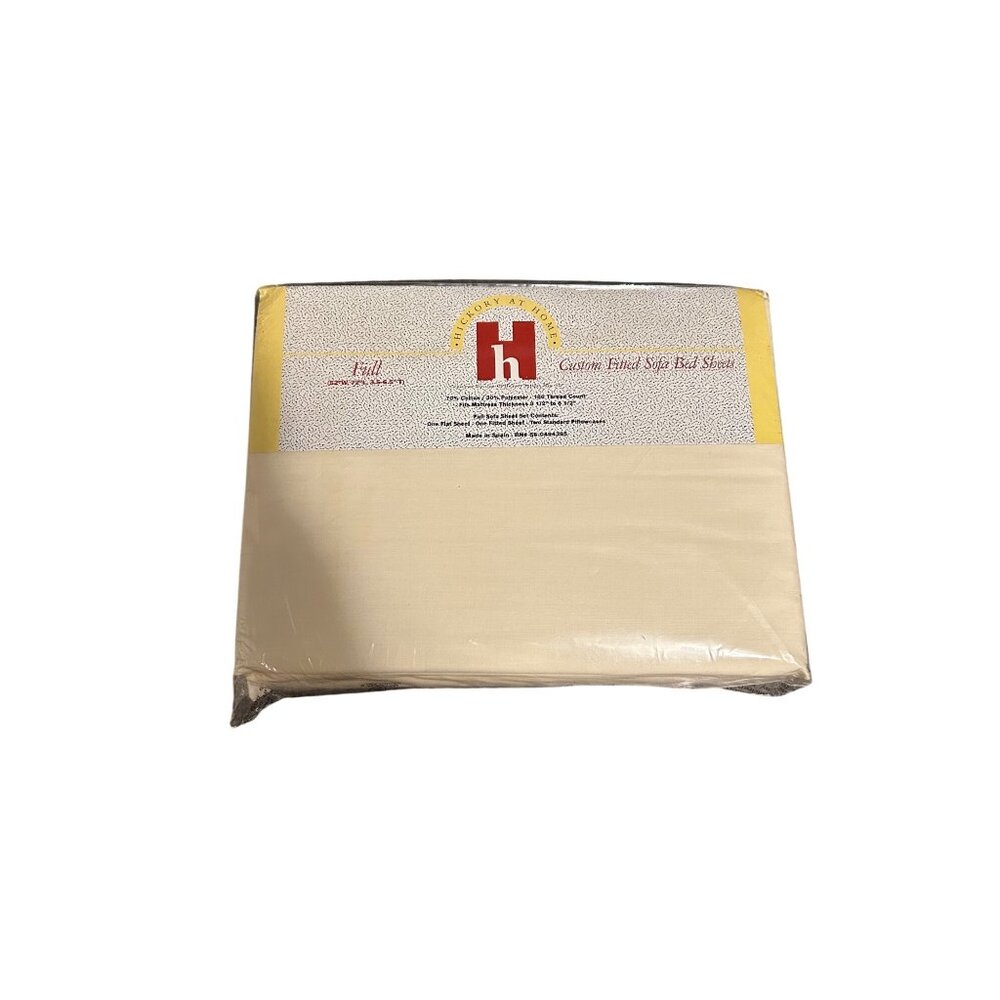 Hickory At Home Full Custom Fitted Sofa Bed Sheets 70% Cotton 30% Polyester